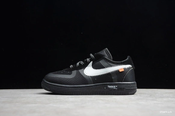  Air Black 1 Force O-W (TD) BV0853-001  Low 0802